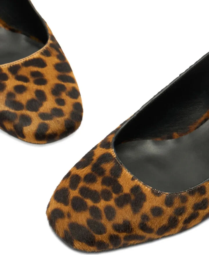 35mm Maeve slingback leopard pumps - Image 4
