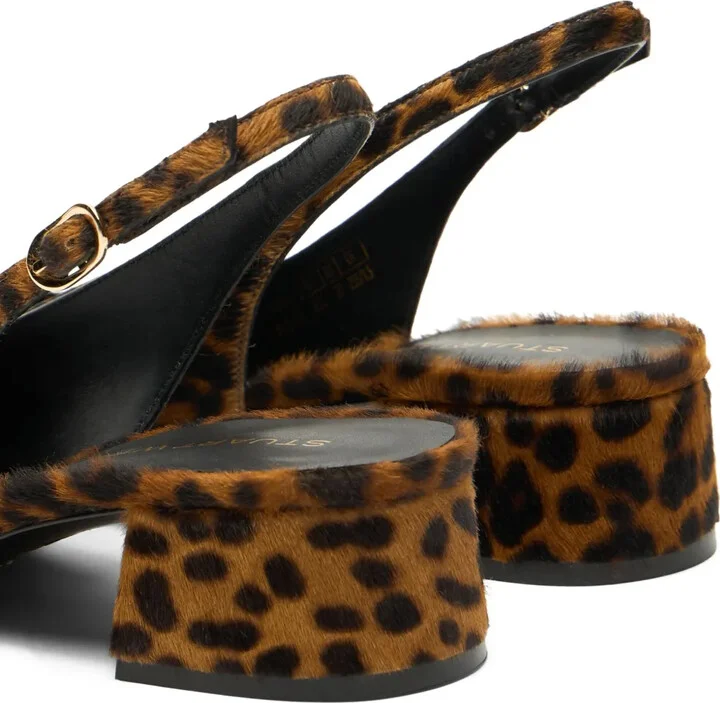 35mm Maeve slingback leopard pumps - Image 5