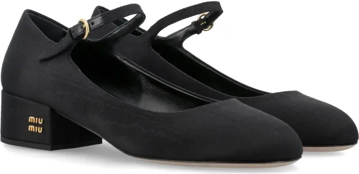 35mm moiré Mary Janes shoes - Image 2