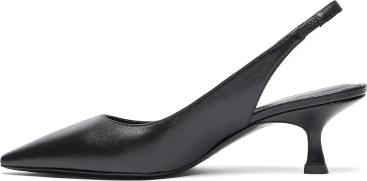 35mm Naomi leather pumps - Image 3