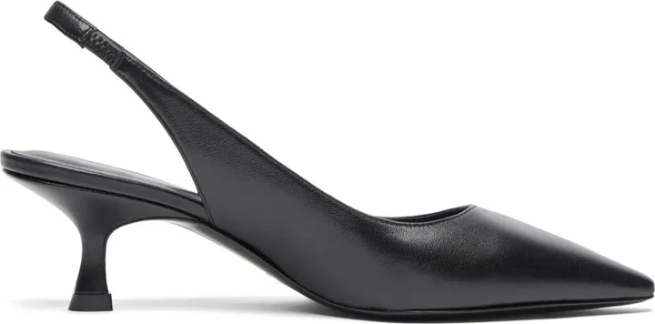 35mm Naomi leather pumps