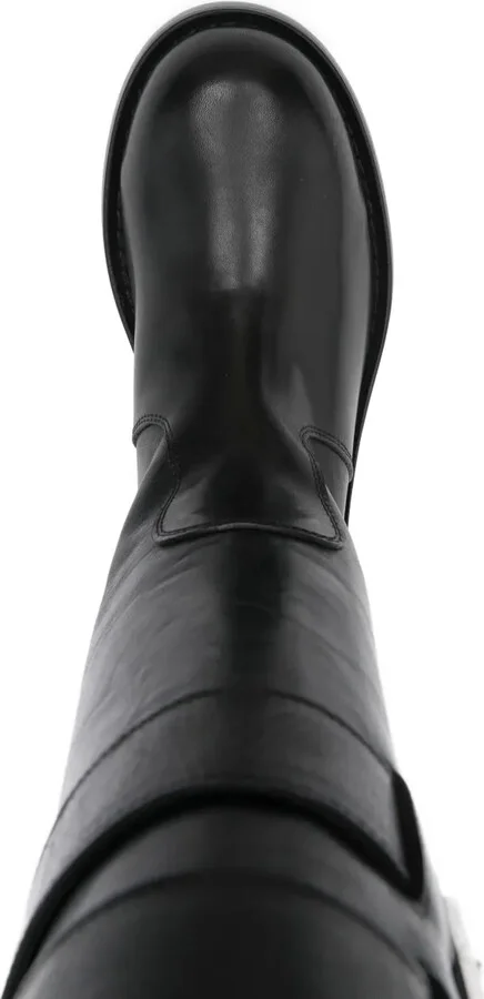 35mm Osmo double-buckle leather boots - Image 4