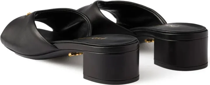 35mm Padded Leather Sandals - Image 3