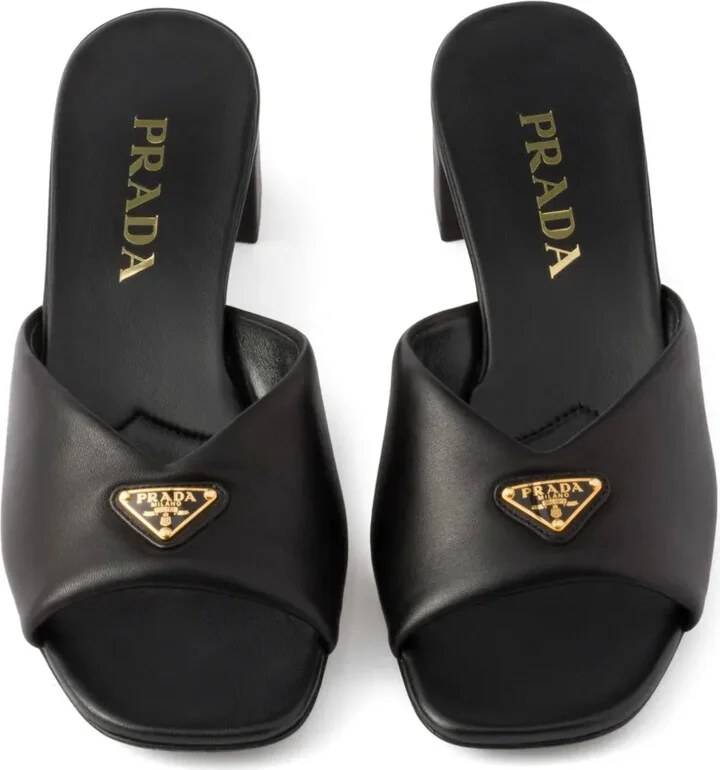 35mm Padded Leather Sandals - Image 4