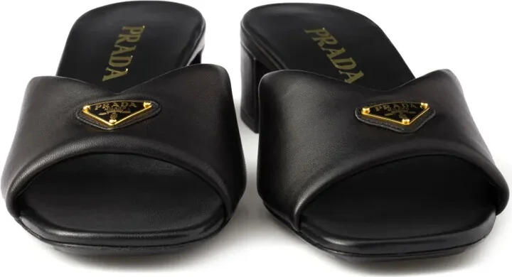 35mm Padded Leather Sandals - Image 5