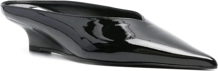 35mm Patent-Leather Mules - Image 2