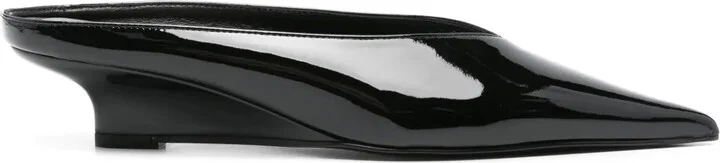 35mm Patent-Leather Mules