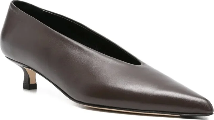 35mm Pointed-Toe Kitten-Heel Pumps - Image 2