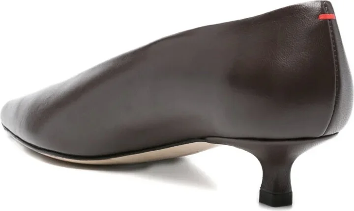 35mm Pointed-Toe Kitten-Heel Pumps - Image 3