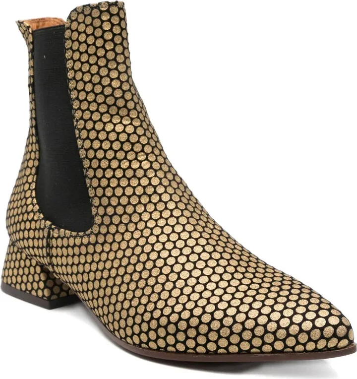 35mm Pointed-Toe Polka-Dot Boots - Image 2