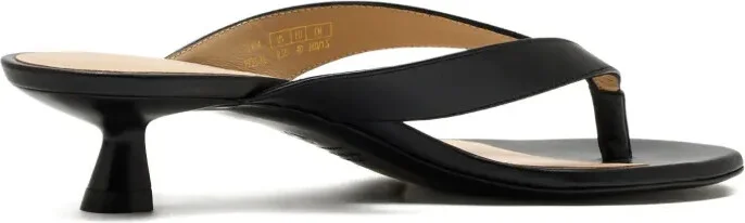 35mm Rio leather heeled sandals - Image 3