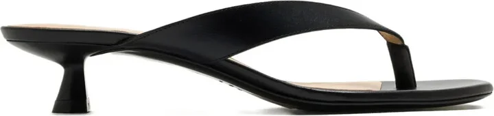 35mm Rio leather heeled sandals