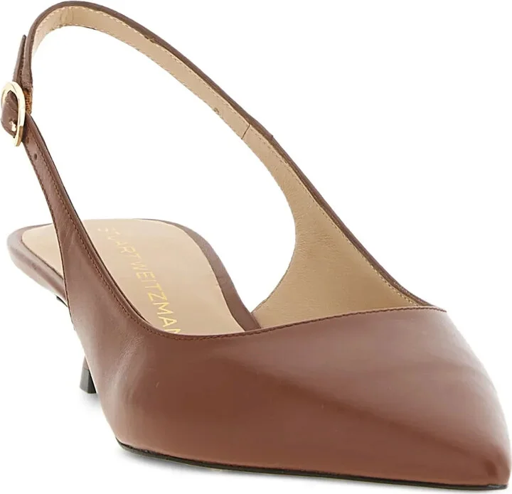 35mm Sculpt pointed-toe slingback pumps - Image 2
