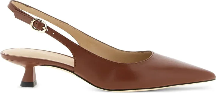 35mm Sculpt pointed-toe slingback pumps