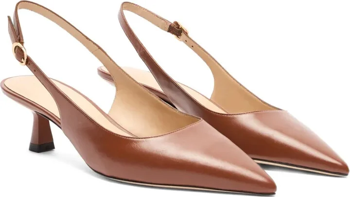 35mm Sculpt slingback pointed-toe pumps - Image 2