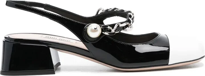 35mm Slingback Ballerina Pumps