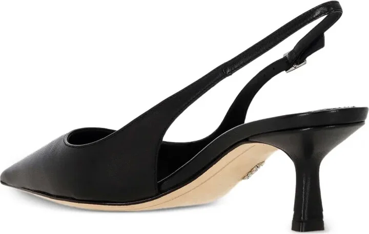 35mm Slingback Leather Pumps - Image 3