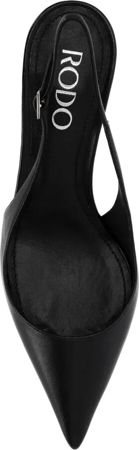 35mm Slingback Leather Pumps - Image 4