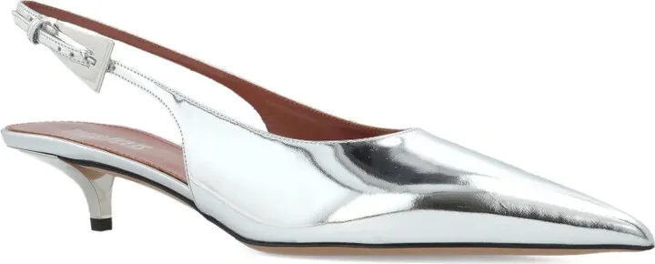 35mm Slingback Pointed-Toe Pumps - Image 2