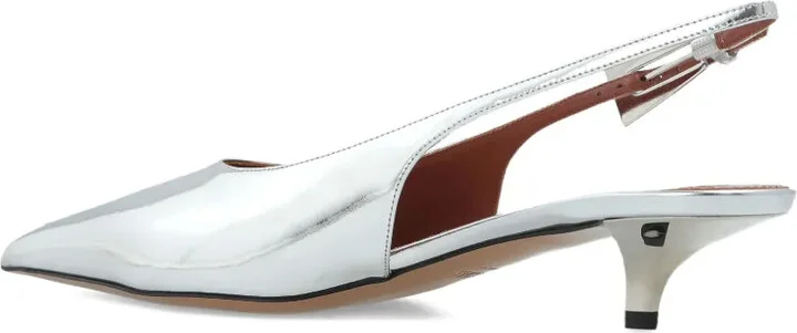 35mm Slingback Pointed-Toe Pumps - Image 3