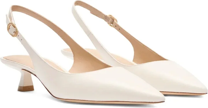 35mm Stuart Sculpt slingback pointed-toe pumps - Image 2