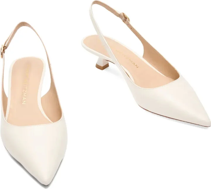 35mm Stuart Sculpt slingback pointed-toe pumps - Image 3