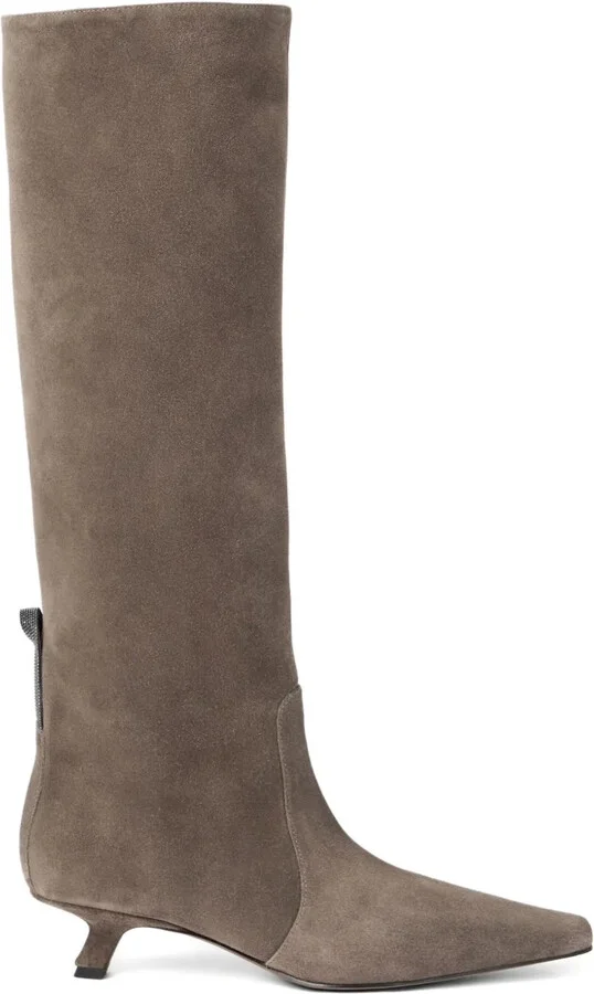 35mm Suede Boots