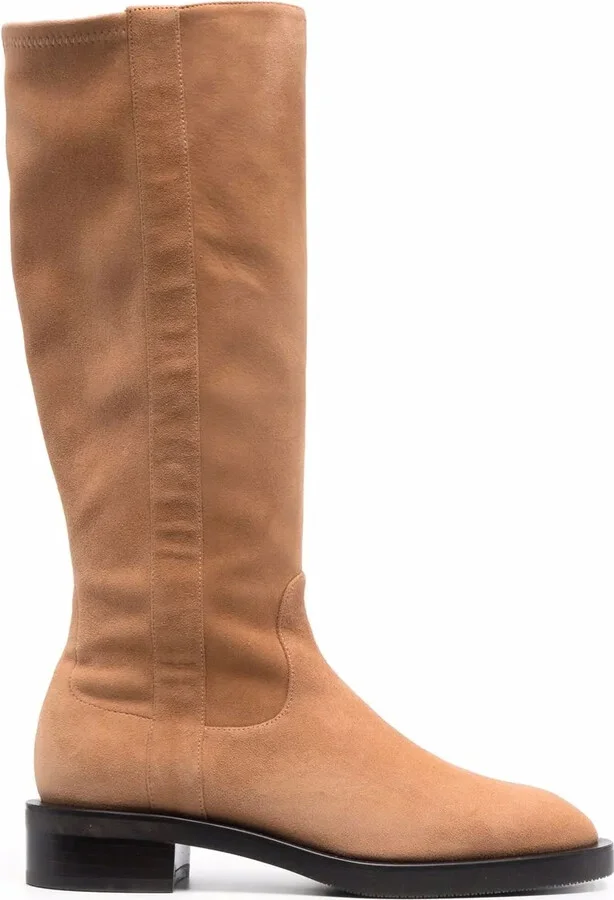 35mm Suede Knee-Length Boots