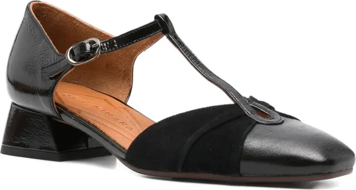 35mm T-Bar Heeled Pumps - Image 2