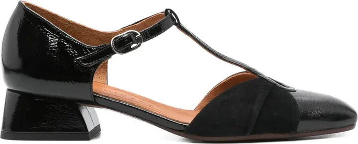 35mm T-Bar Heeled Pumps