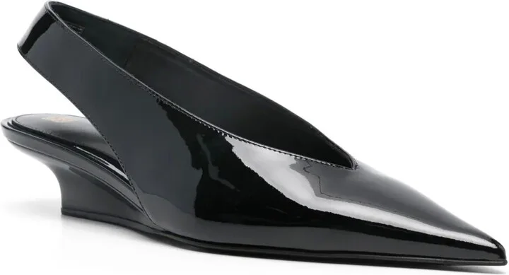 35mm The Wedge-Heel slingback pumps - Image 2