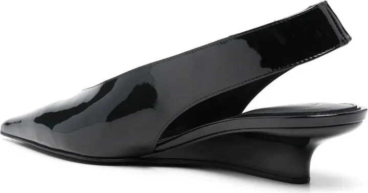 35mm The Wedge-Heel slingback pumps - Image 3