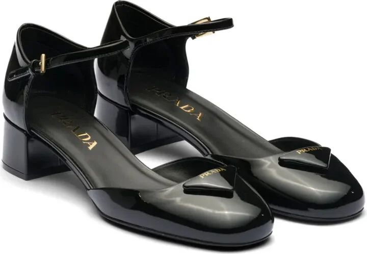 35mm Triangle-Logo Patent Pumps - Image 2