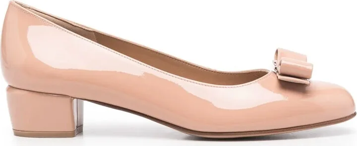 35mm Vara bow-detail pumps