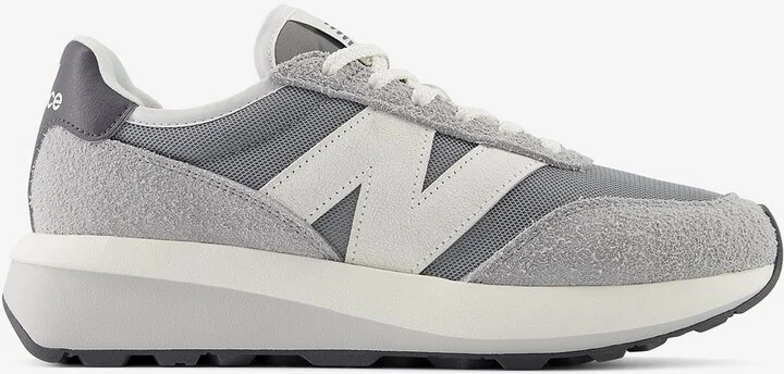 370 Low-Top Sneakers in Concrete with Sea Salt