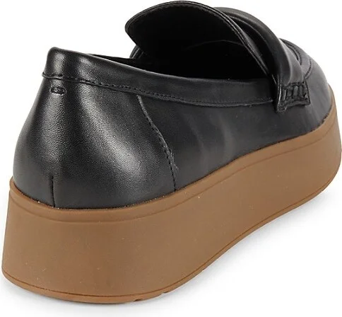 38MM Leather Platform Loafers - Image 3