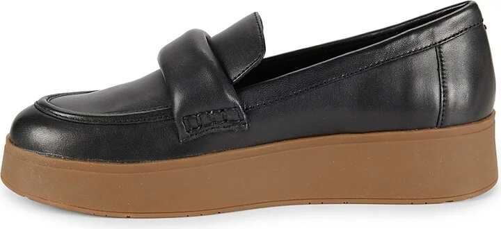 38MM Leather Platform Loafers - Image 4