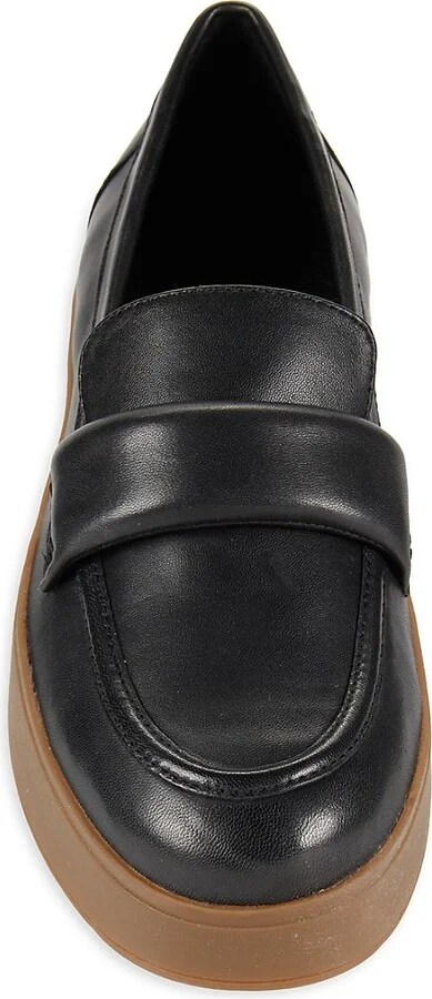 38MM Leather Platform Loafers - Image 5