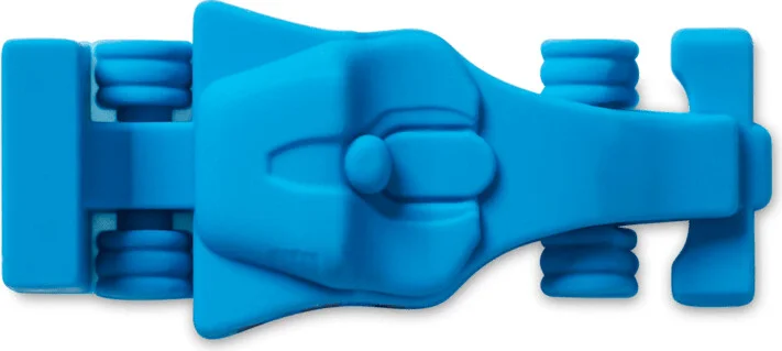 3D Blue Race Car
