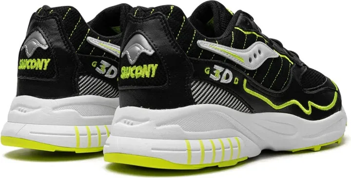 3D Grid Hurricane "Acid Yellow" sneakers - Image 3