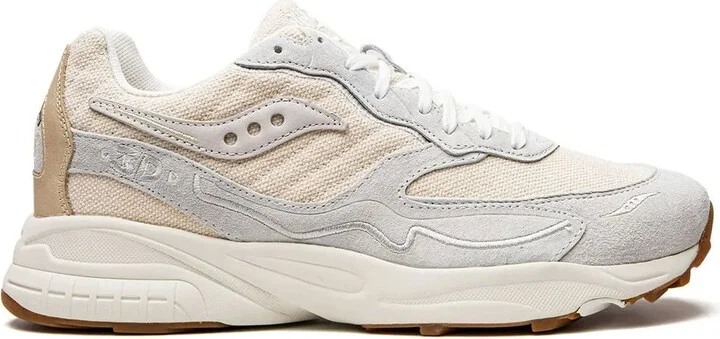 3D Grid Hurricane "Blank Canvas" sneakers