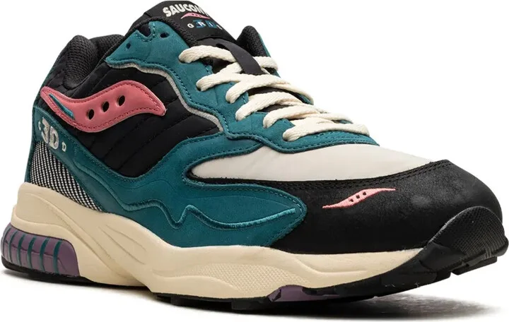 3D Grid Hurricane "Midnight Swimming" sneakers - Image 2