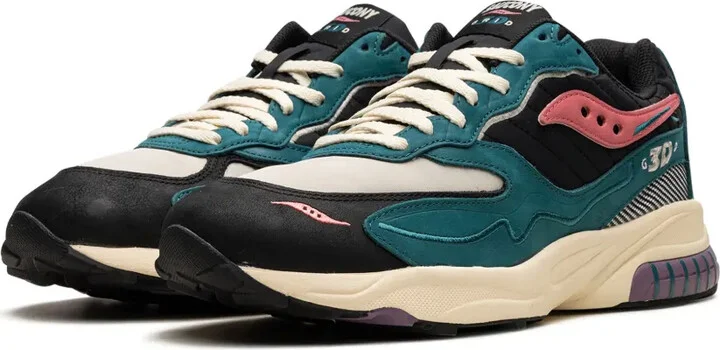 3D Grid Hurricane "Midnight Swimming" sneakers - Image 5