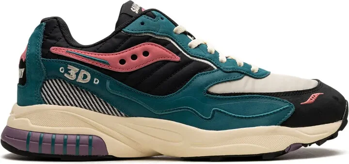 3D Grid Hurricane "Midnight Swimming" sneakers