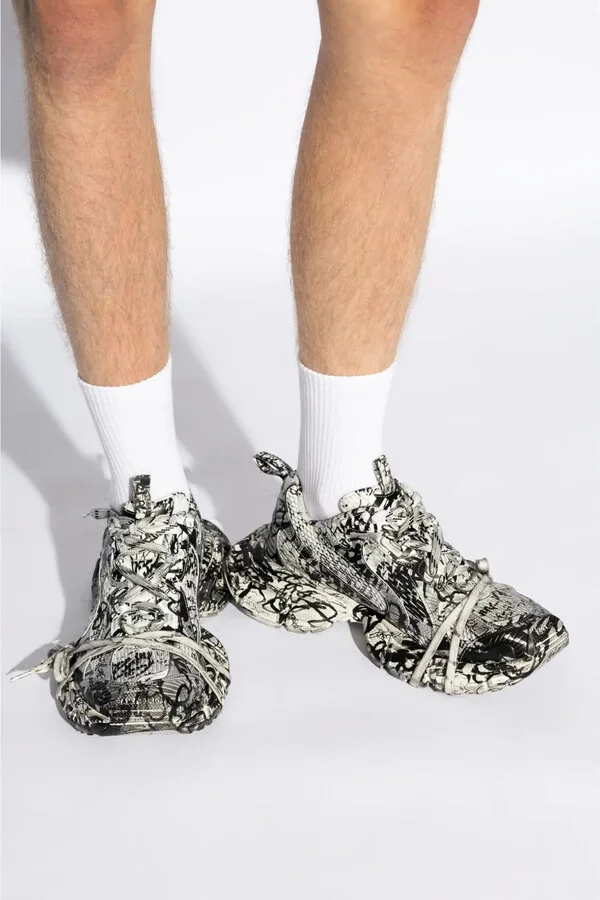 3XL Extreme Graffiti low-top sneakers - Image 2