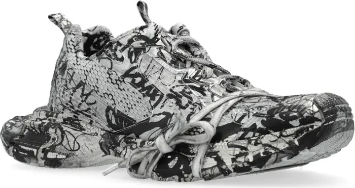 3XL Extreme Graffiti low-top sneakers - Image 4