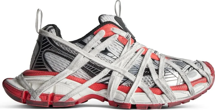 Grey/red/black/white