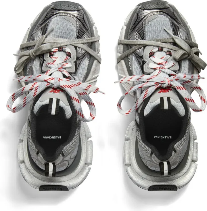 3XL mesh-panel sneakers - Image 4