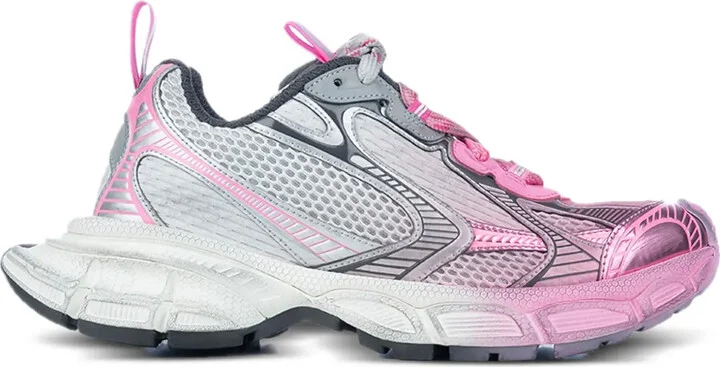 3XL mesh-panelled sneakers