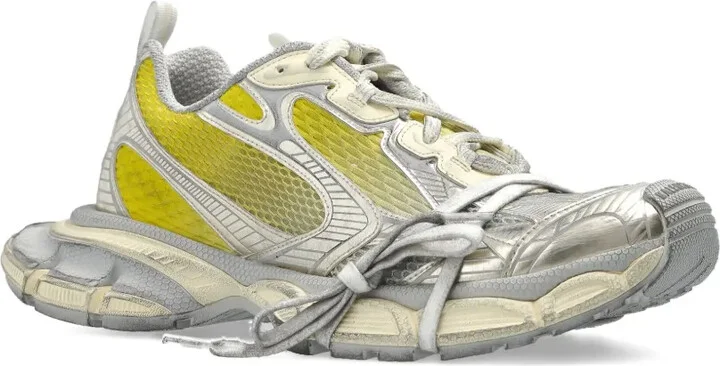 3XL panelled lace-up sneakers - Image 2